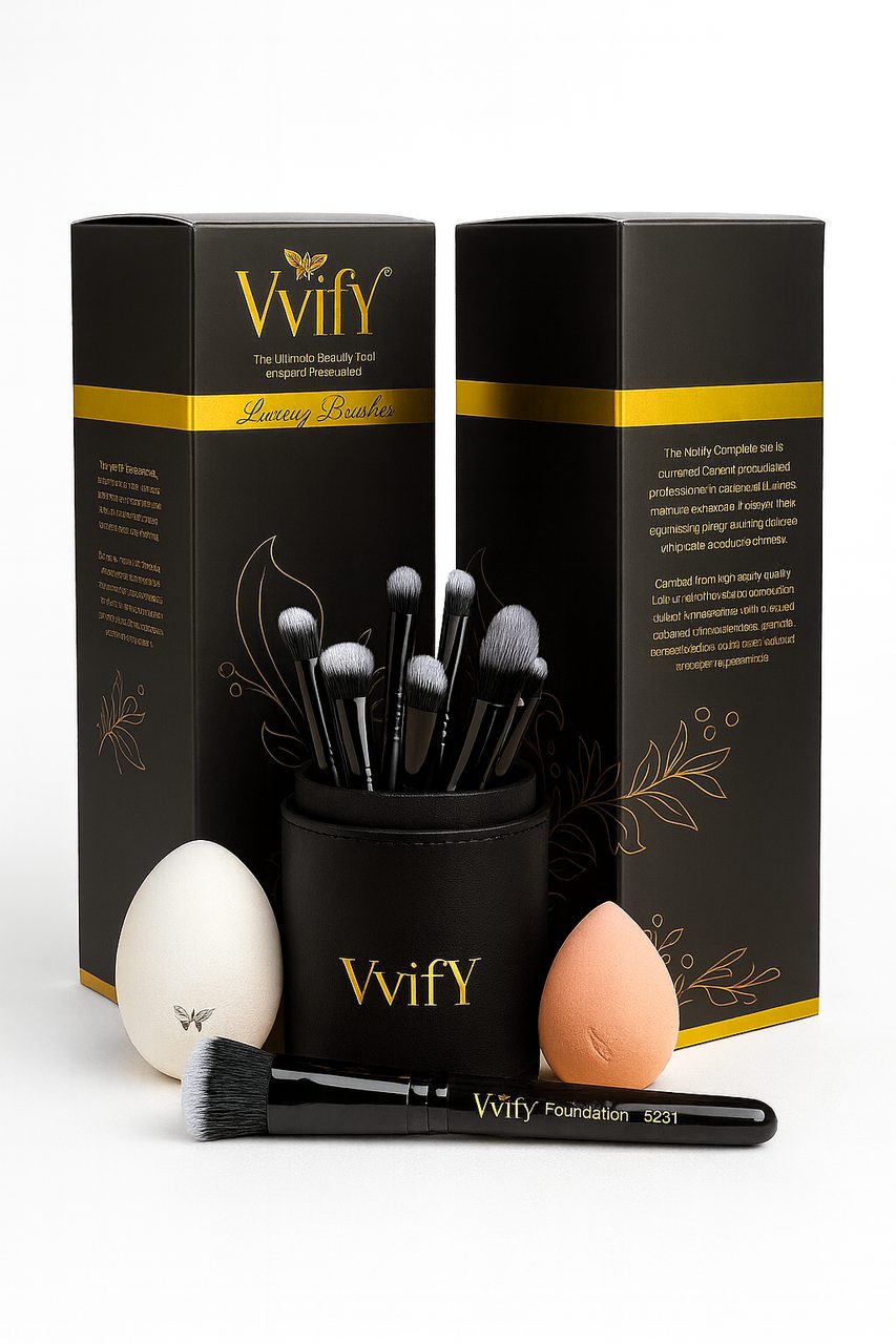 12-Piece Makeup Brush Set — VVIFY makeup brushes